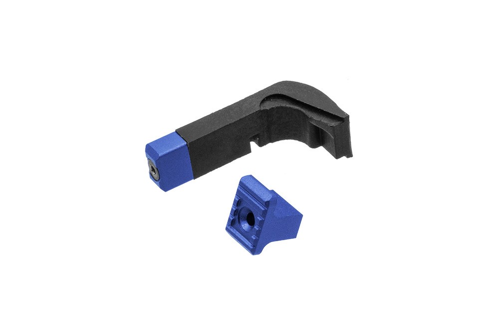 SI GLOCK GEN4 MAG RELEASE BLUE - 556 Black Friday Promotion